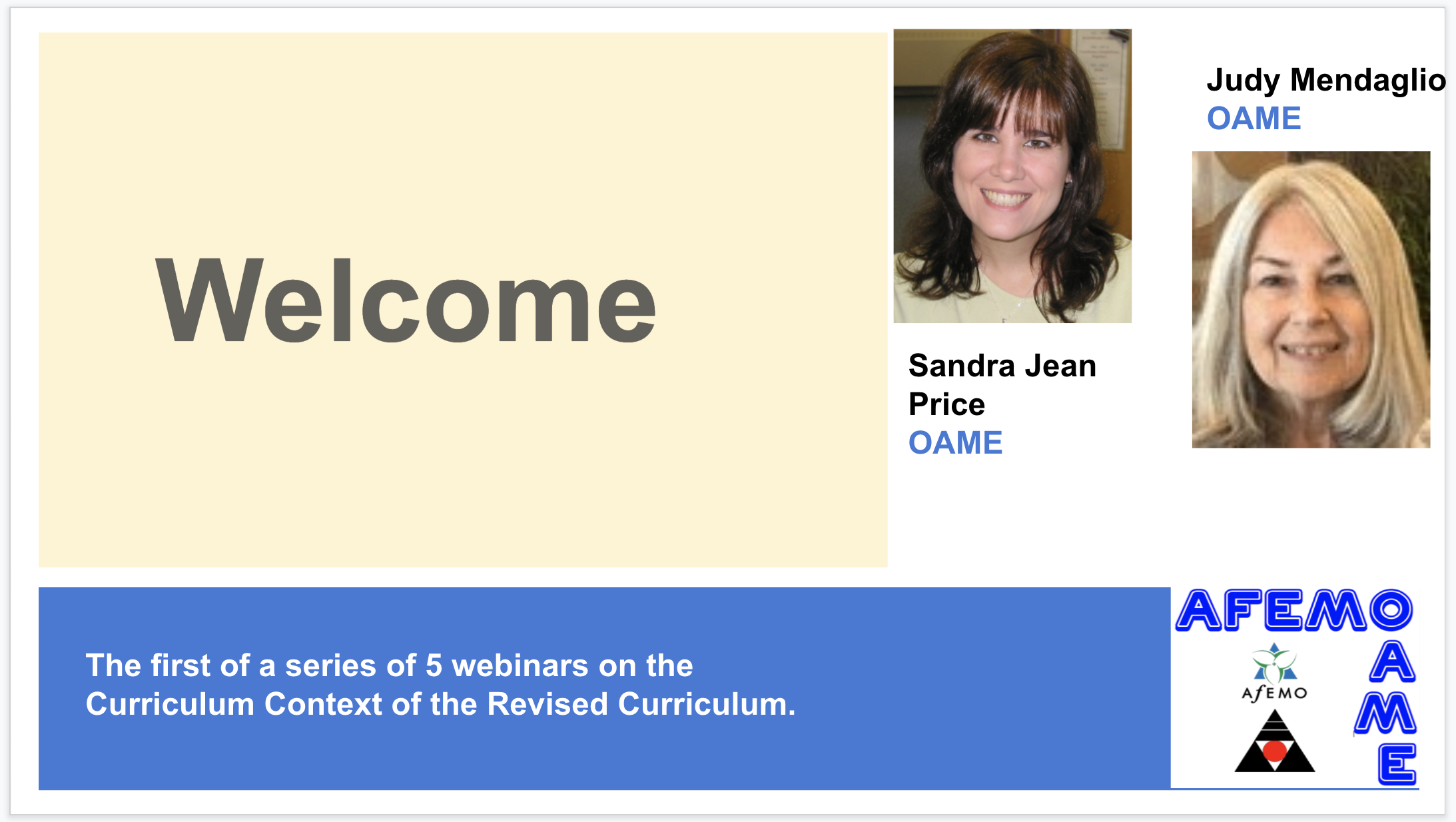 Webinar 1